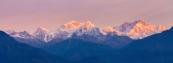 Sunrise over Kanchenjunga